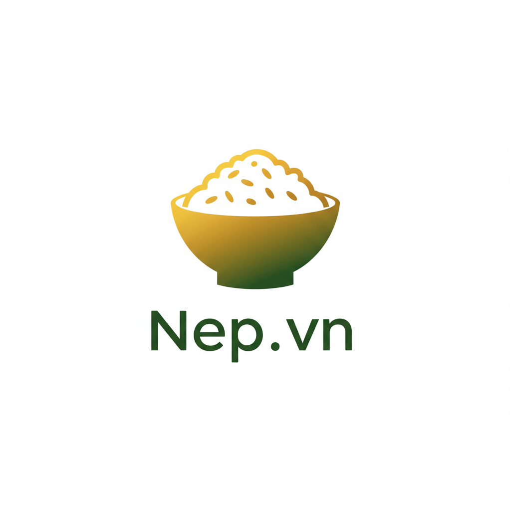 Cận cảnh hạt gạo nếp Tú Lệ căng tròn
